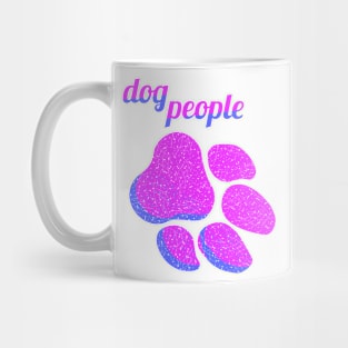 dog people - 80s style Mug